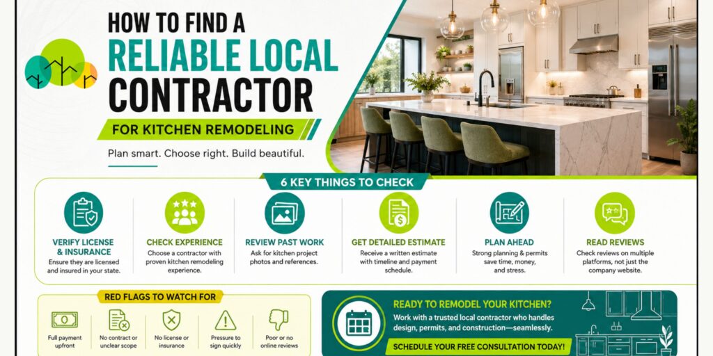 Local Contractor for Kitchen Remodeling